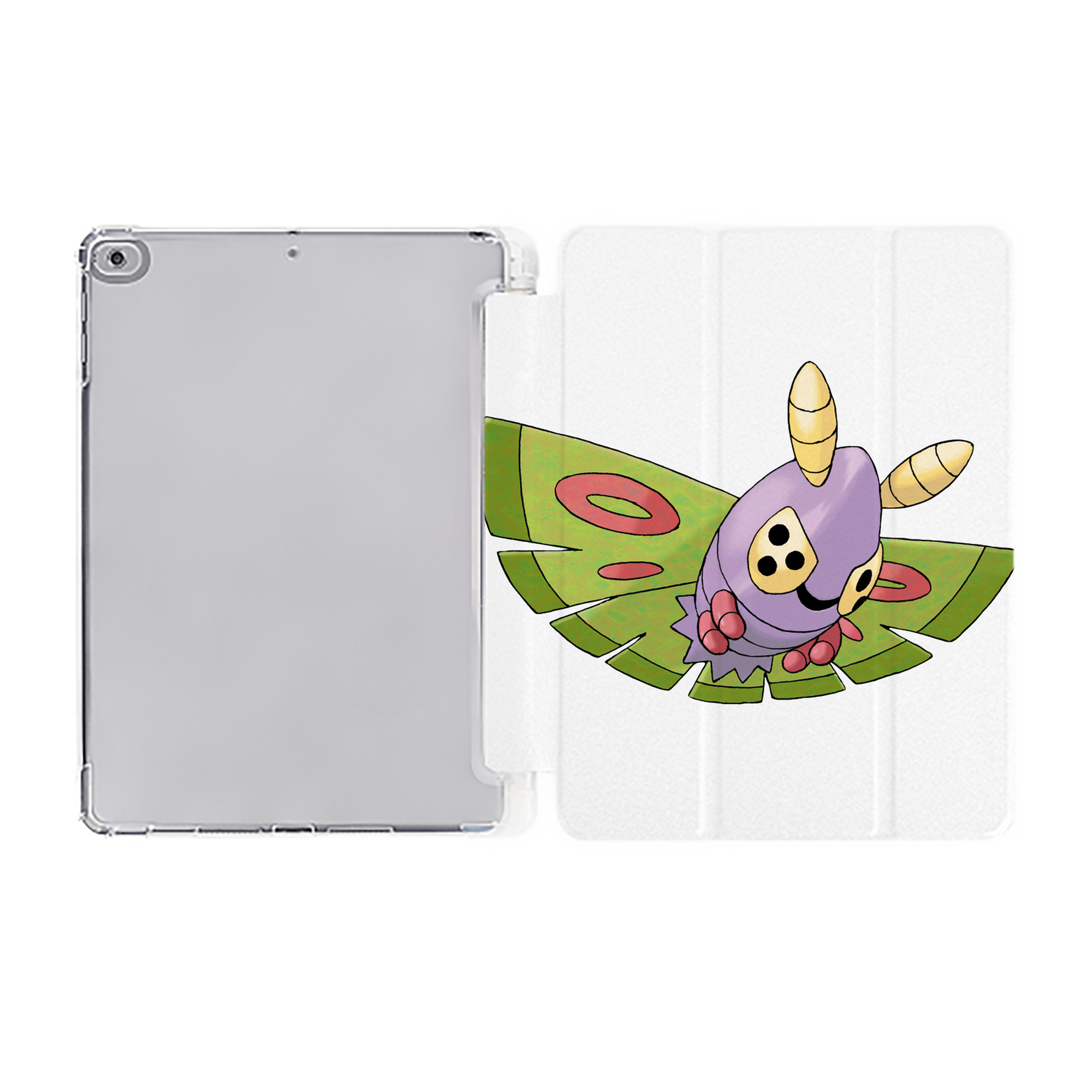 （画像用） ポケットモンスター Pokémon IPad ケース ペン収納付き 三つ折りスタンド PUレザー×シリコン 対応機種9.5/10.5/10.9インチ